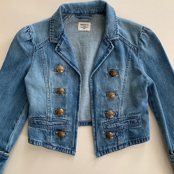 Gap girls denim jacket (size small) - Picture 2 of 5